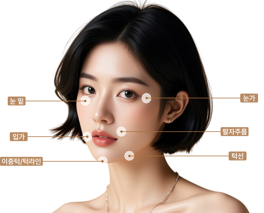 시술 부위 안내