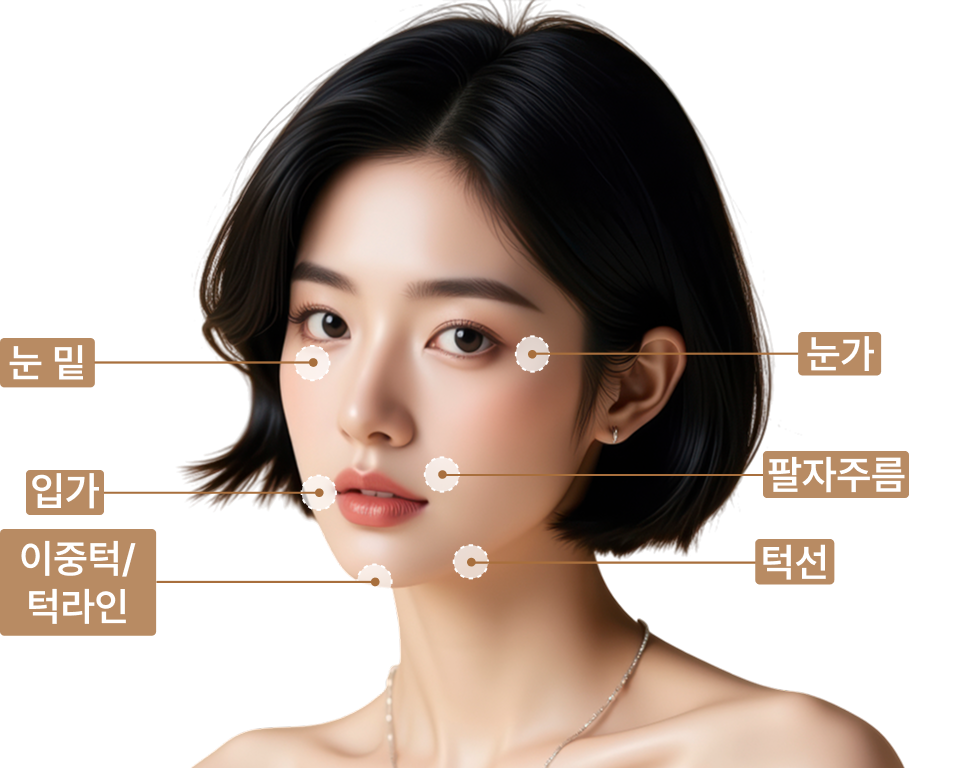 시술 부위 안내